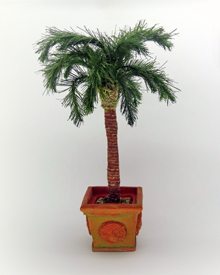 12th Scale dollshouse miniature Palm Tree (image for) 12th Scale dollshouse miniature Palm Tree